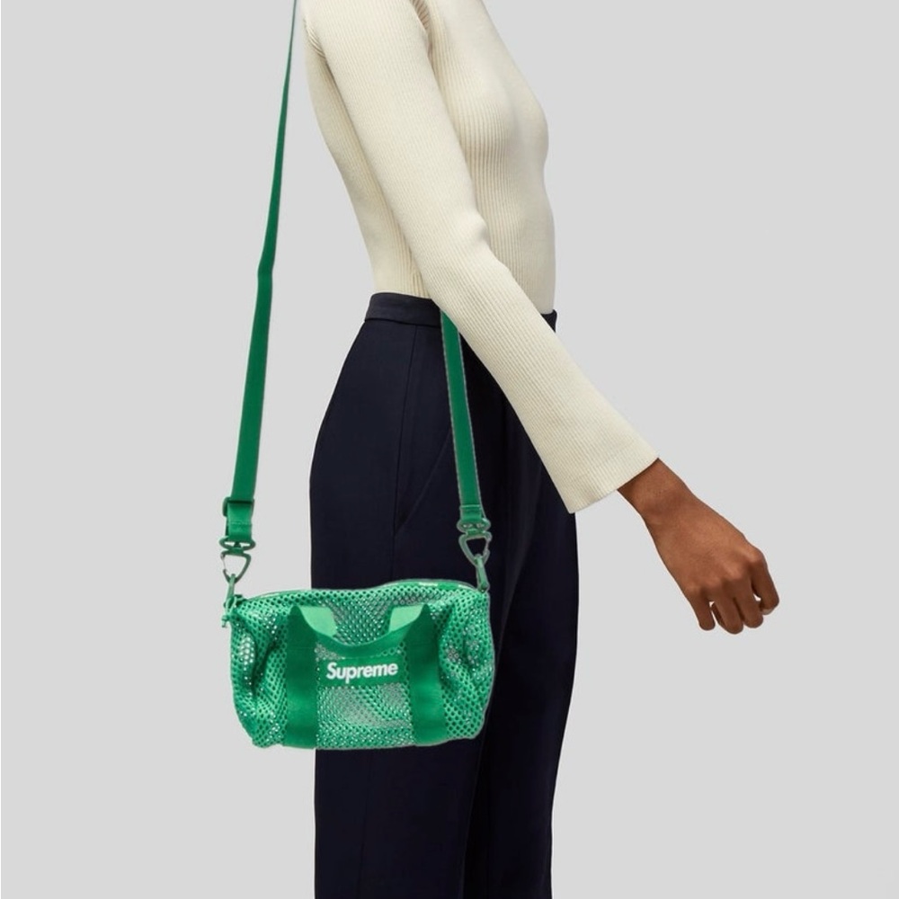 Supreme Green Mesh Bag - Picture 5 of 8